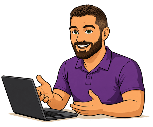 Cartoon avatar of Mohamad Al Mustapha, a senior software engineer and consultant
